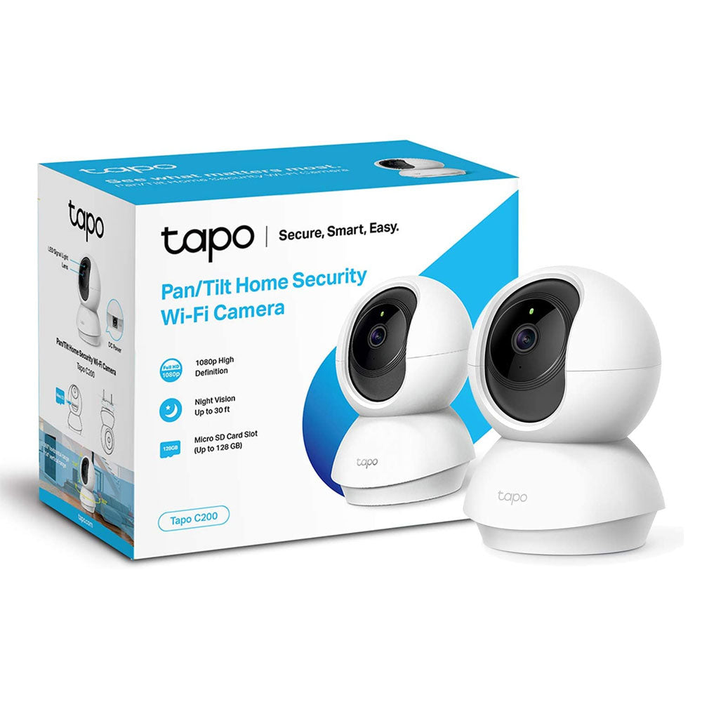 TP-Link Tapo C200 Pan/Tilt Home Security Wi-Fi Camera - Smart